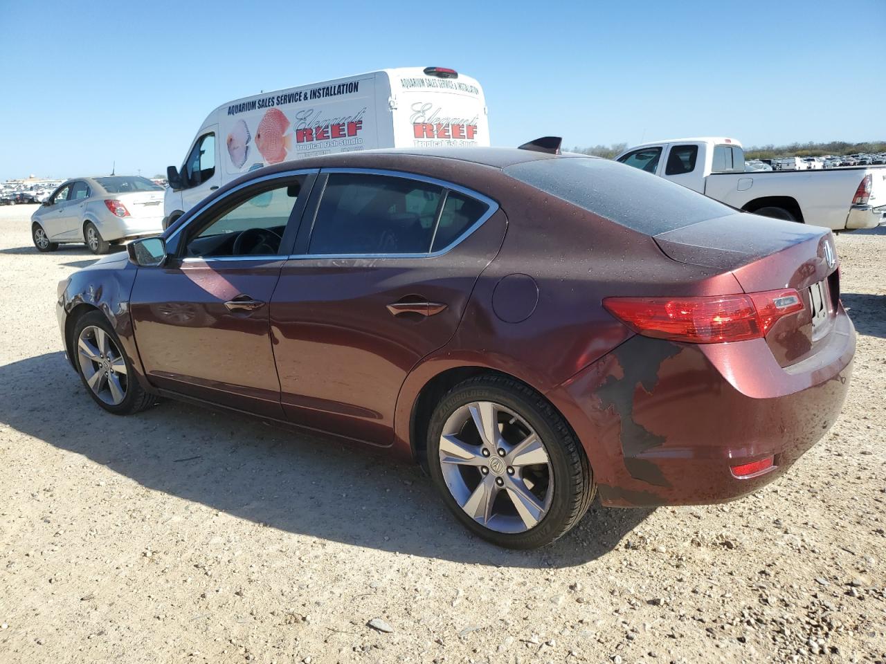2013 Acura ILX VIN 19VDE1F75DE021039 Copart auction photo, all over damage thumbnail 2