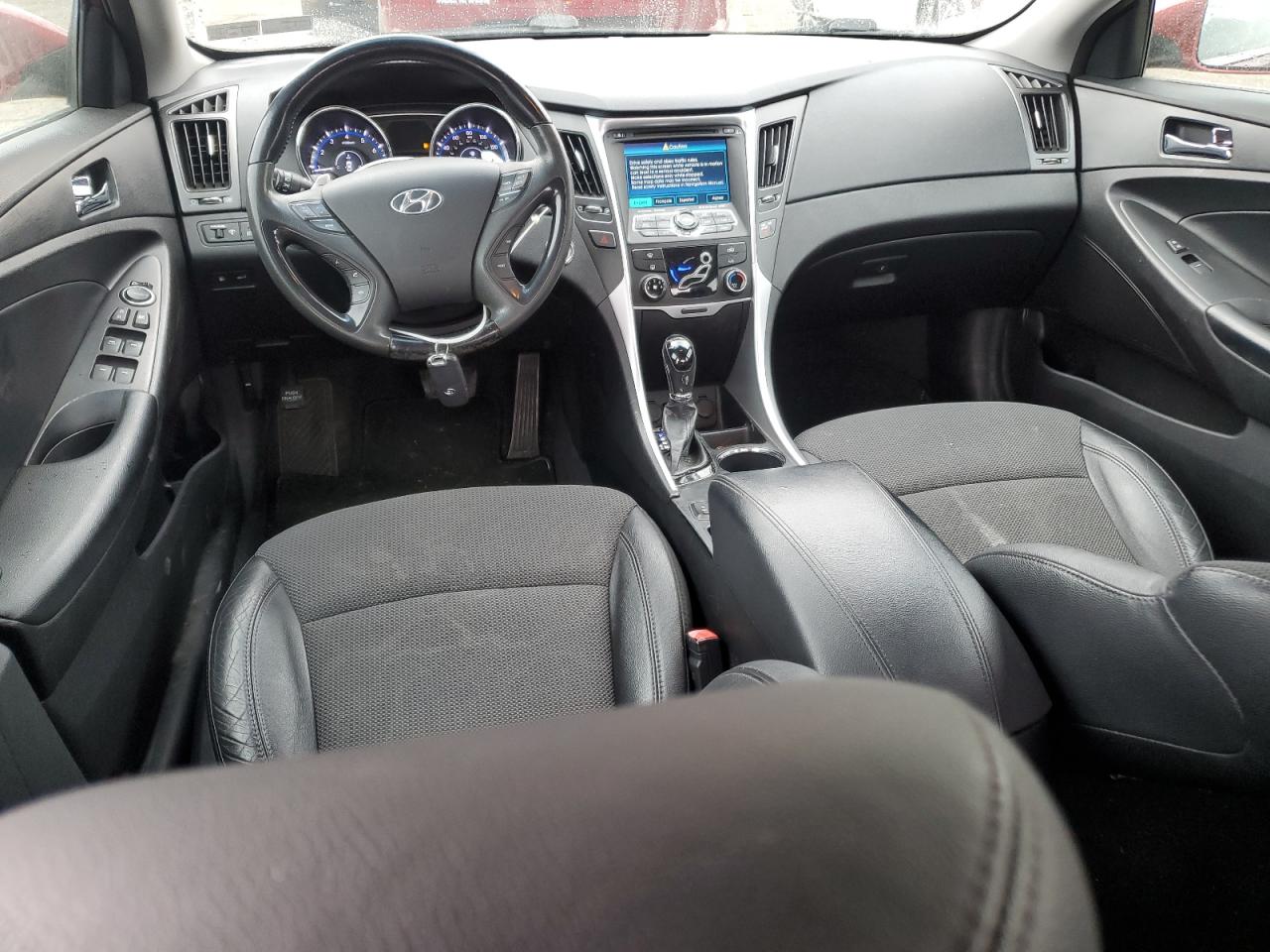 2013 Hyundai Sonata VIN 5NPEC4AC5DH793995 Copart auction photo, top/roof damage thumbnail 8
