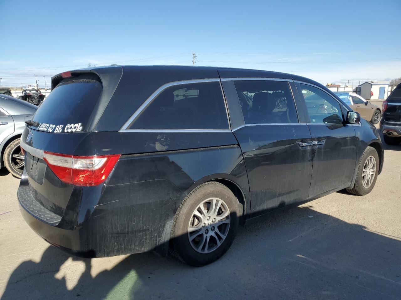 2011 Honda Odyssey VIN 5FNRL5H6XBB066323 Copart auction photo, rear end / undercarriage damage thumbnail 3