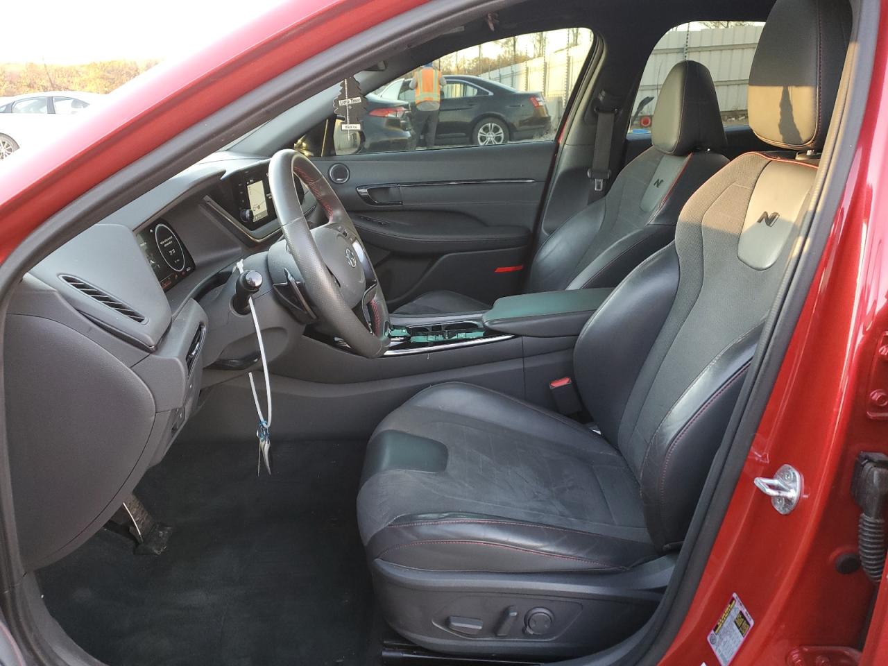 2021 Hyundai Sonata VIN 5NPEK4JCXMH131526 Copart auction photo, rear end damage thumbnail 7