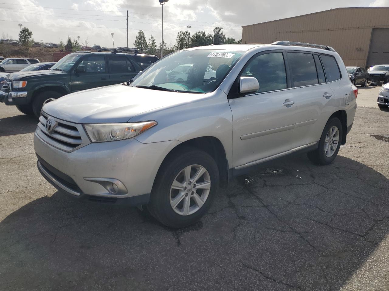 2012 Toyota Highlander VIN 5TDBK3EH6CS114833