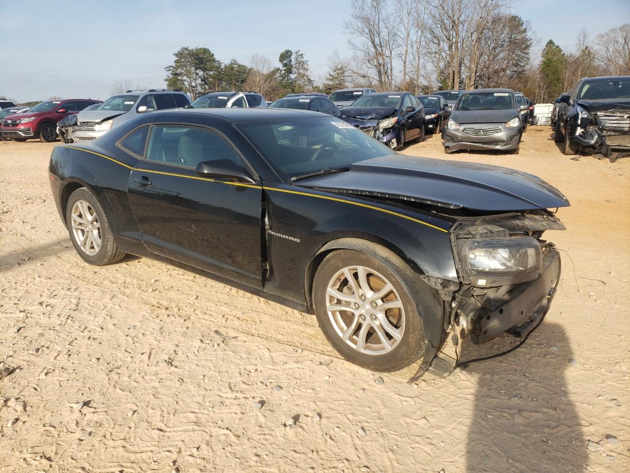 2014 Chevrolet Camaro VIN 2G1FA1E39E9324649 Copart auction photo, front end damage thumbnail 4