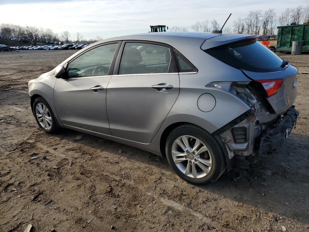 2015 Hyundai Elantra VIN KMHD35LH7FU248296 Copart auction photo, all over damage thumbnail 2