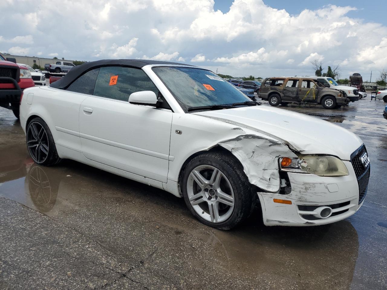 2008 Audi A4 VIN WAUAF48H78K001955 Copart auction photo, front end damage thumbnail 4