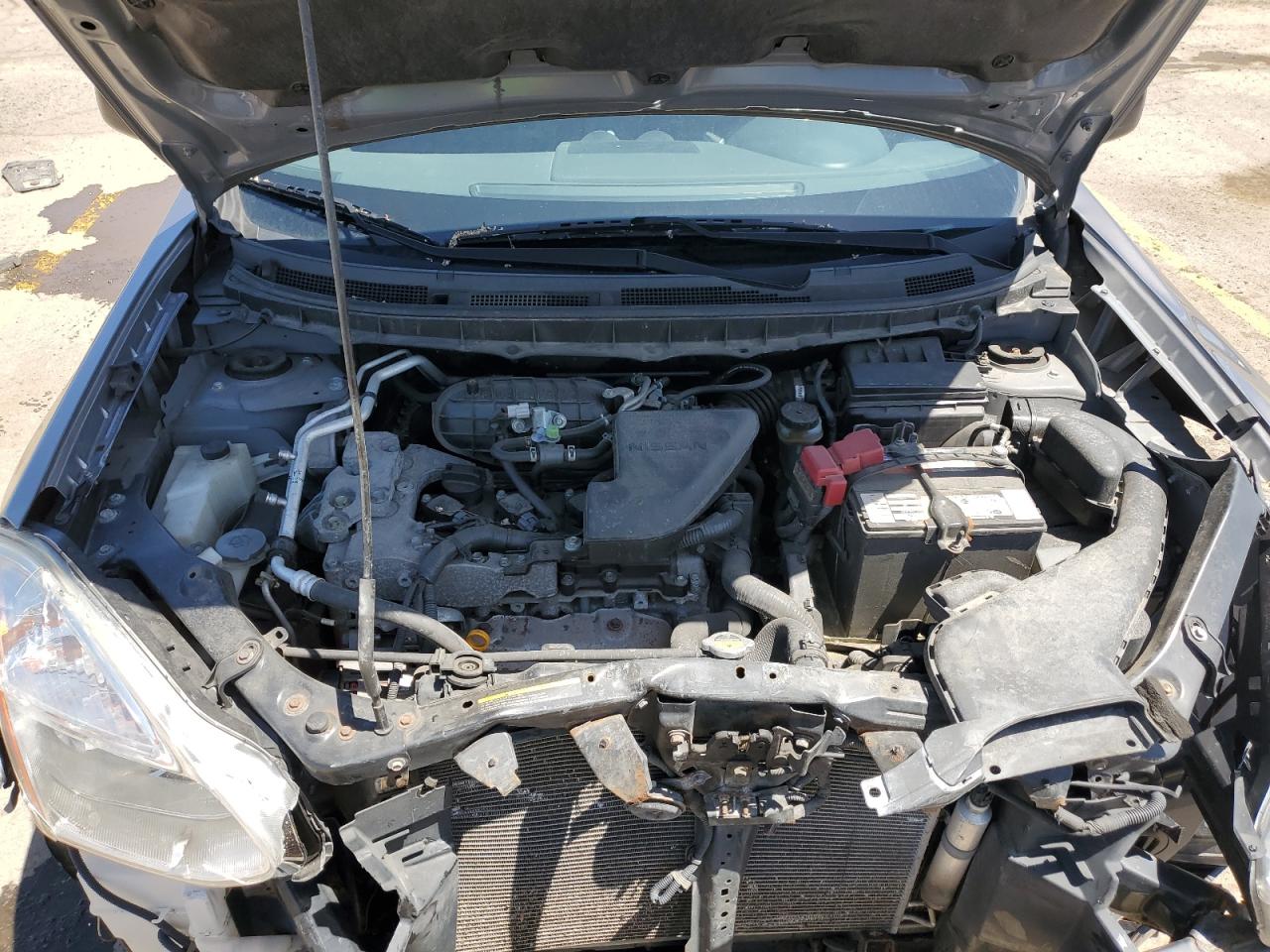 2010 Nissan Rogue VIN JN8AS5MV1AW100970 Copart auction photo, front end / rear end damage thumbnail 11