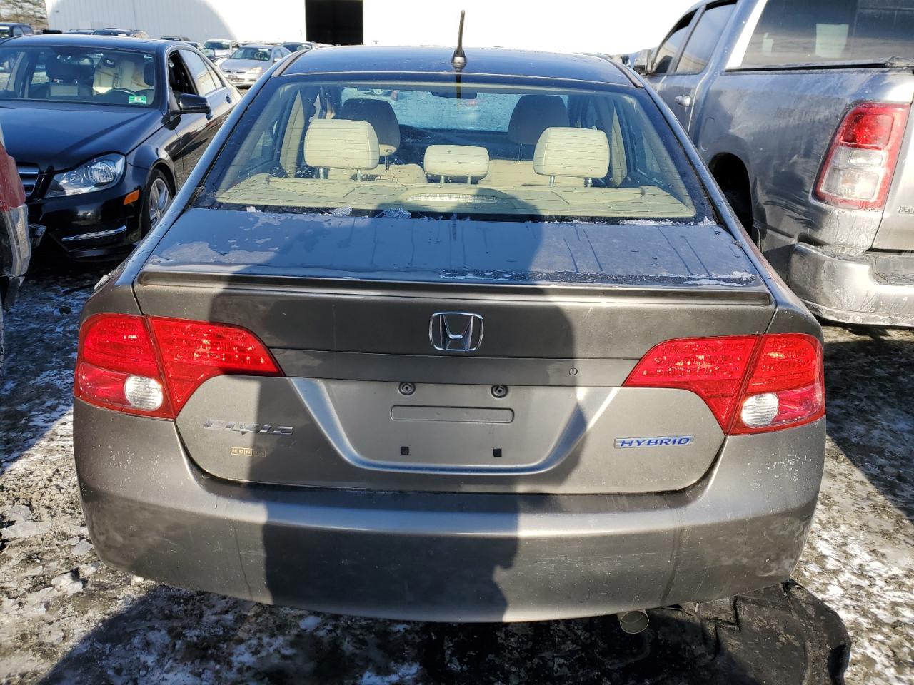 2006 Honda Civic VIN JHMFA36226S020487 Copart auction photo, front end damage thumbnail 6