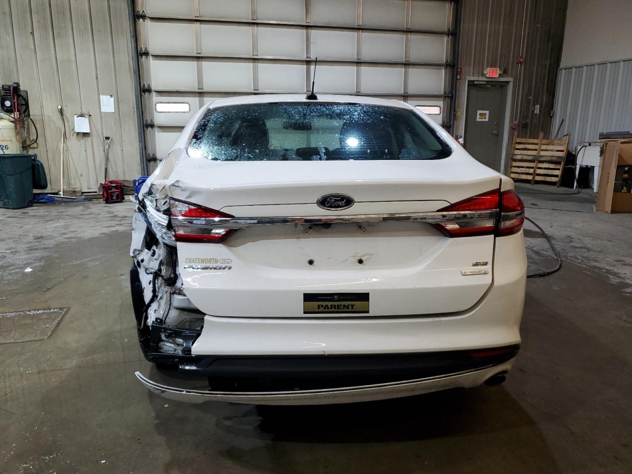 2017 Ford Fusion VIN 3FA6P0HD0HR238719 Copart auction photo, rear end / minor dent/scratches damage thumbnail 6