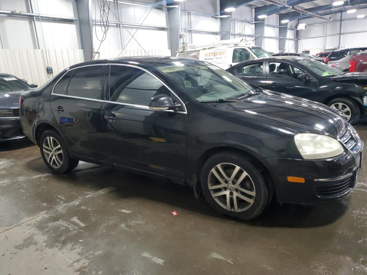 2006 Volkswagen Jetta VIN 3VWDT71K06M752110 Copart auction photo, rear end damage thumbnail 4