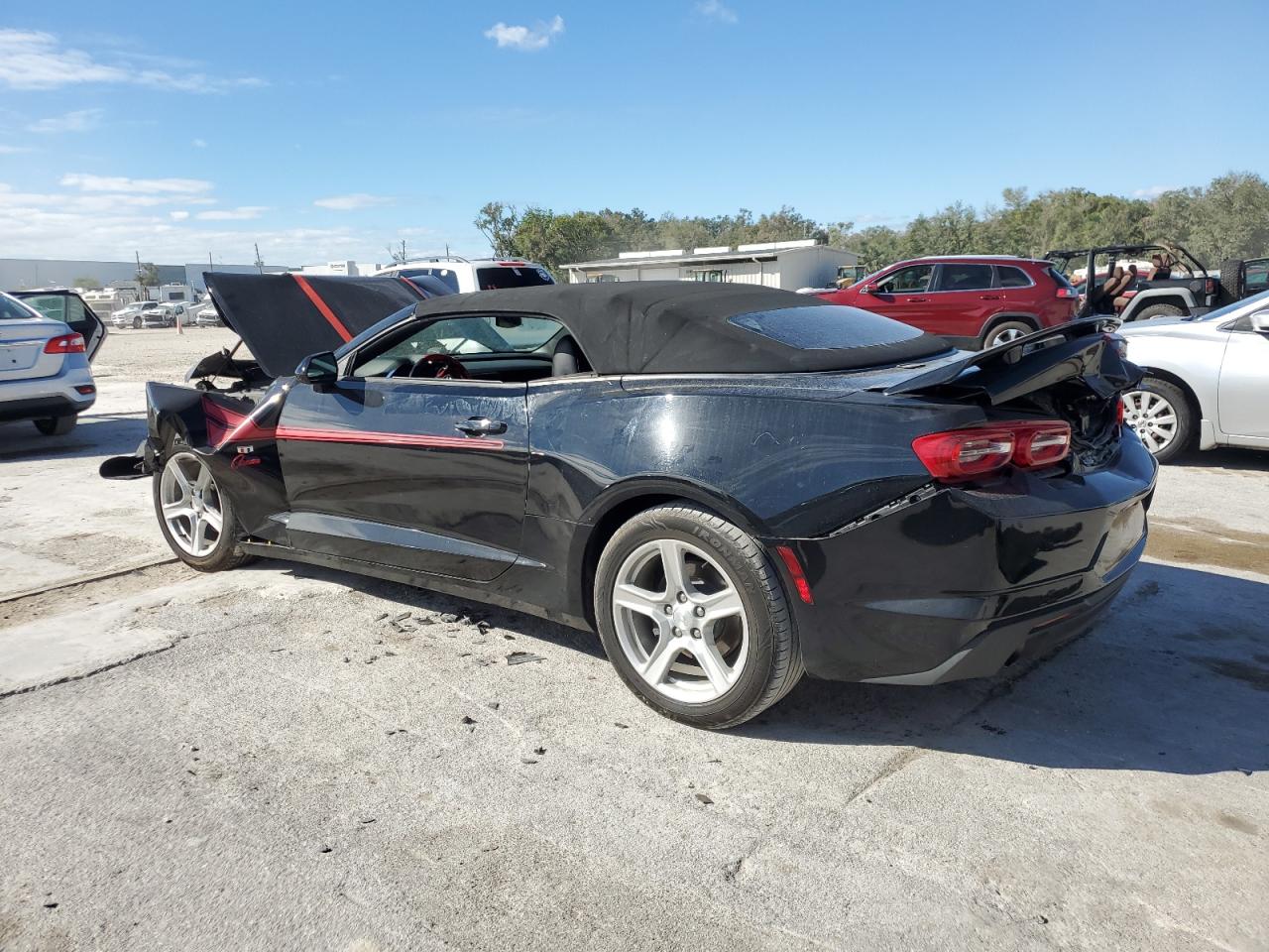 2020 Chevrolet Camaro VIN 1G1FB3DS9L0108857 Copart auction photo, front end / rear end damage thumbnail 2