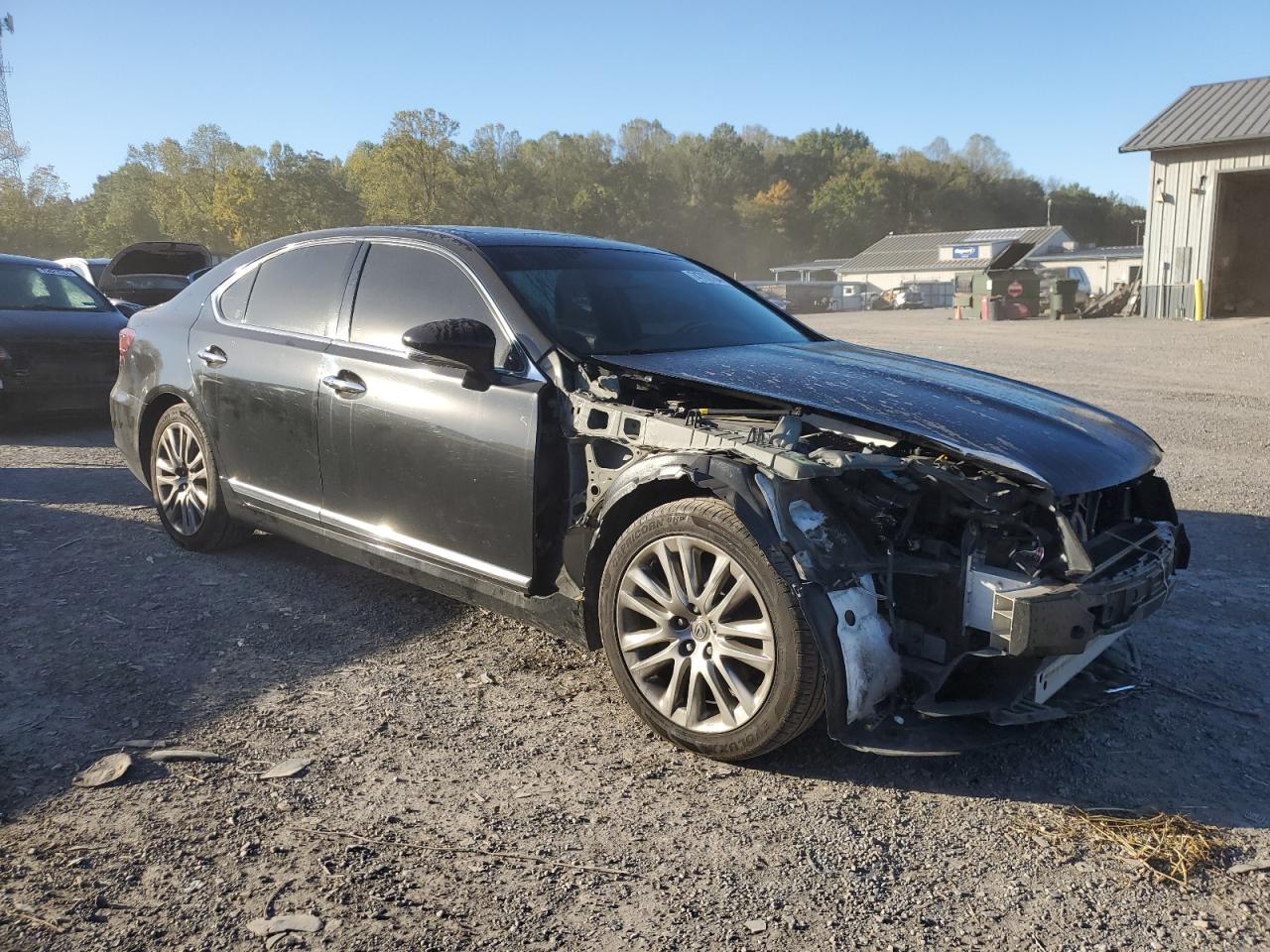 2014 Lexus LS VIN JTHBL5EF5E5132044 Copart auction photo, front end damage thumbnail 4