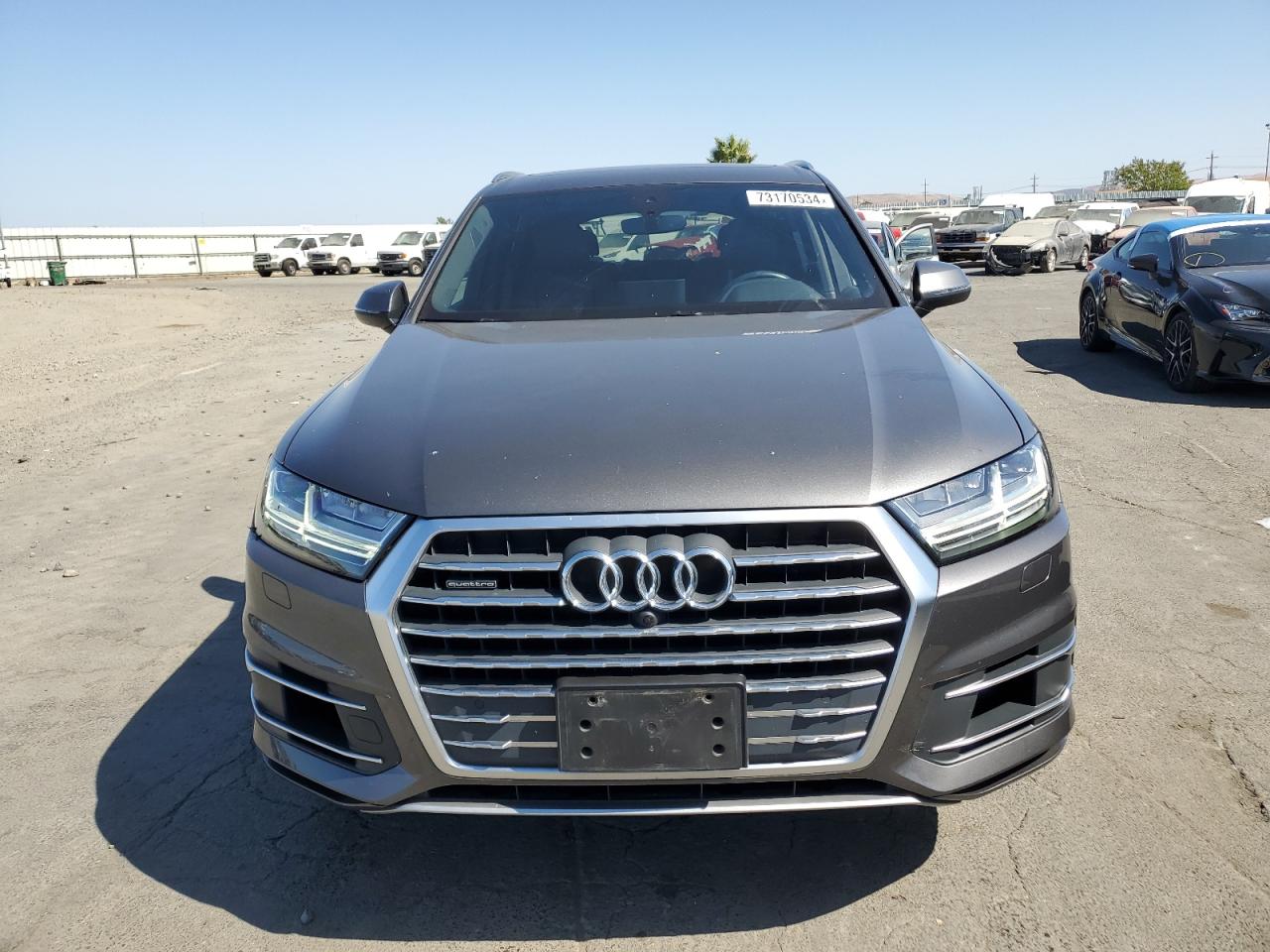 2018 Audi Q7 VIN WA1LAAF75JD037490 Copart auction photo, rear end / undercarriage damage thumbnail 5