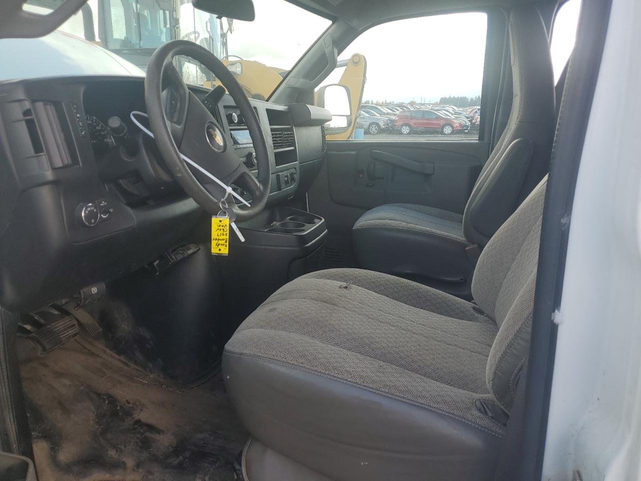 2017 Chevrolet Express VIN 1GCWGAFG0H1153306 Copart auction photo, rear end / front end damage thumbnail 7