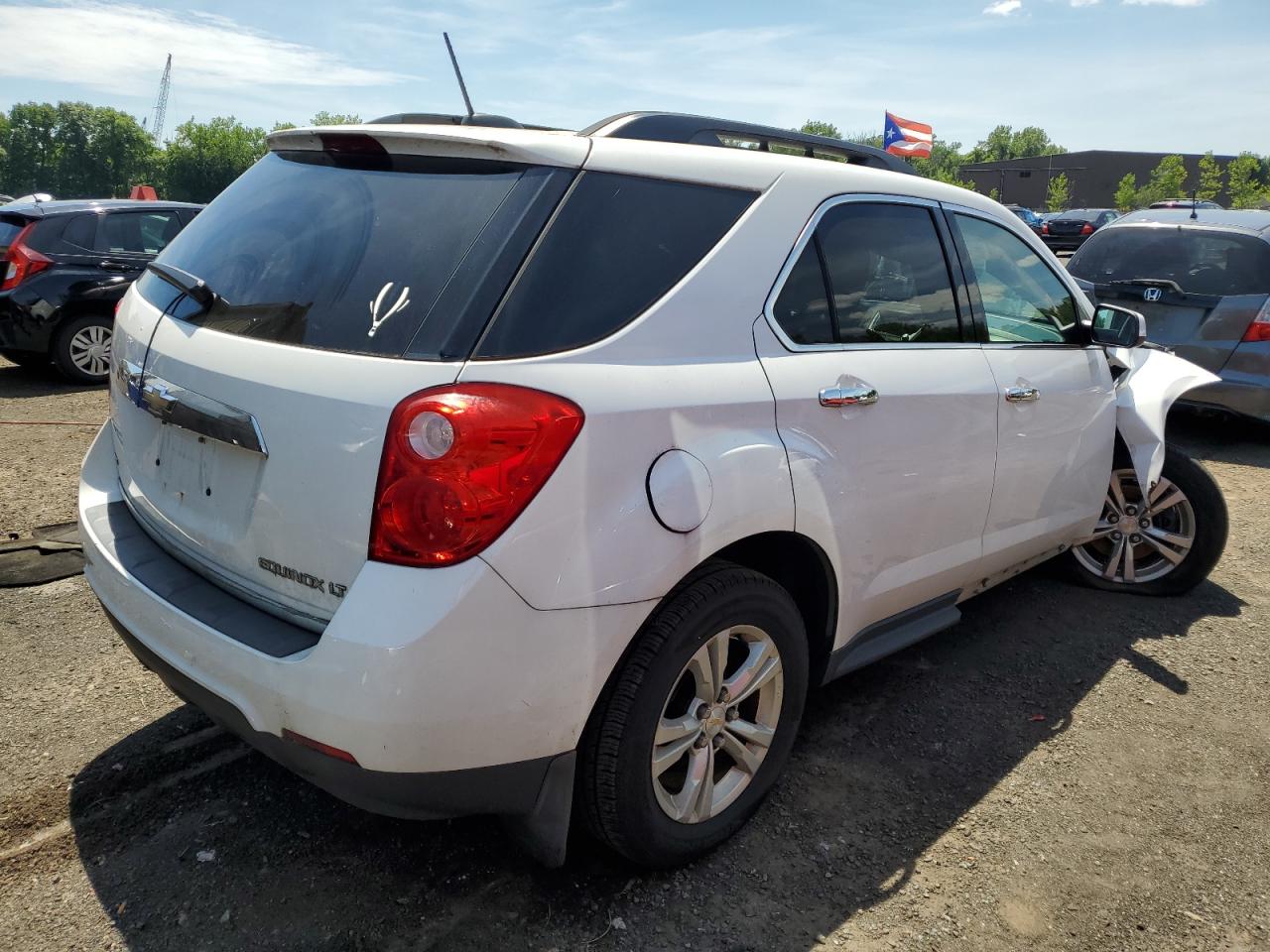 2015 Chevrolet Equinox VIN 2GNFLFEK3F6221761 Copart auction photo, front end damage thumbnail 3