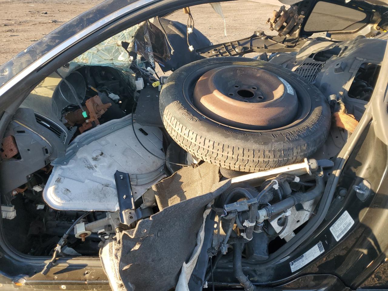 2018 Infiniti Q60 VIN JN1EV7EL9JM390208 Copart auction photo, stripped damage thumbnail 7