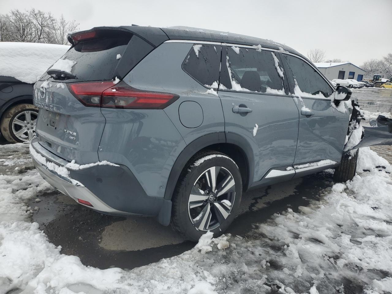 2021 Nissan Rogue VIN JN8AT3DD2MW301452 Copart auction photo, front end damage thumbnail 3