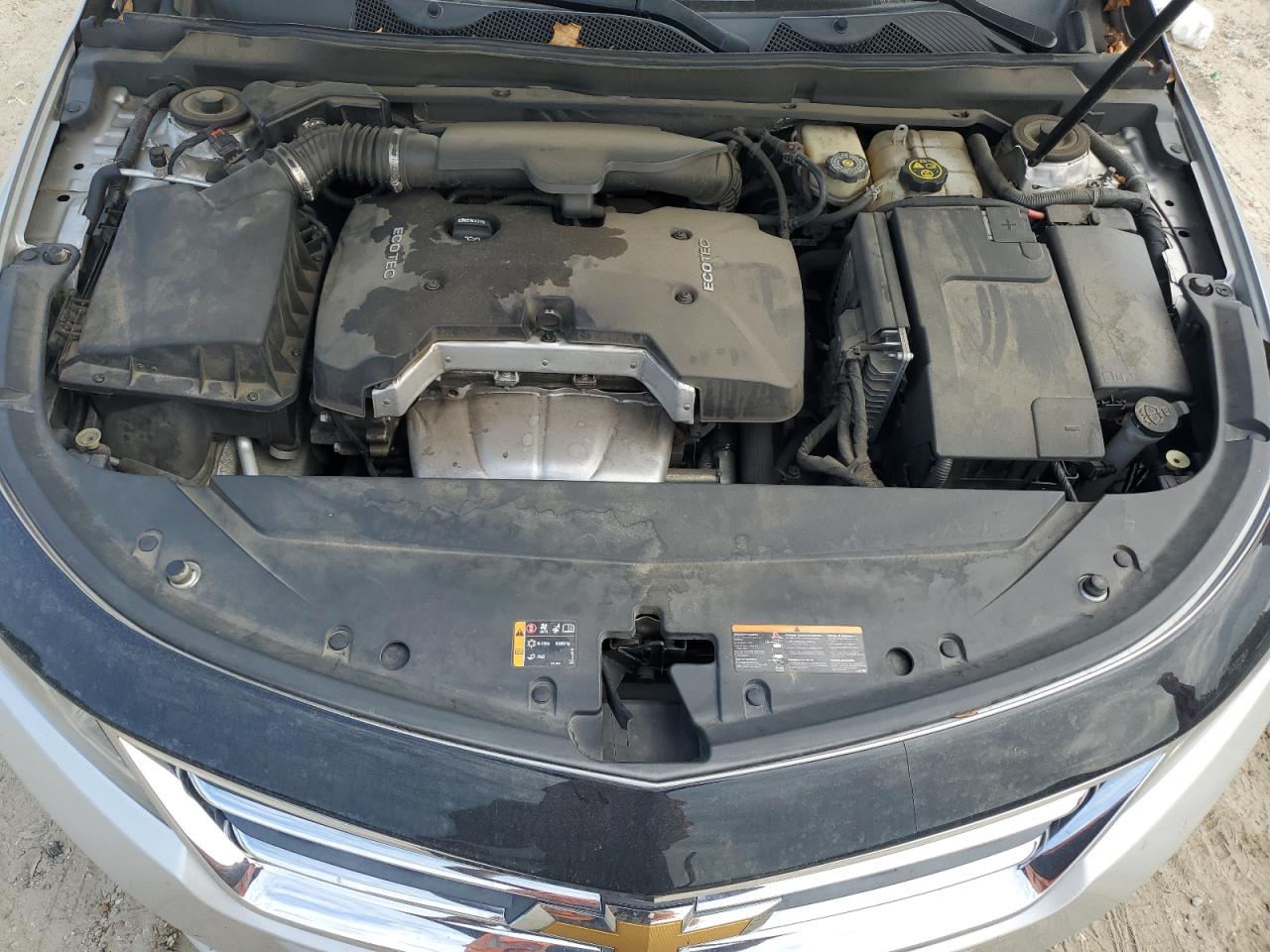 2016 Chevrolet Impala VIN 2G1105SA0G9150125 Copart auction photo, side / front end damage thumbnail 11