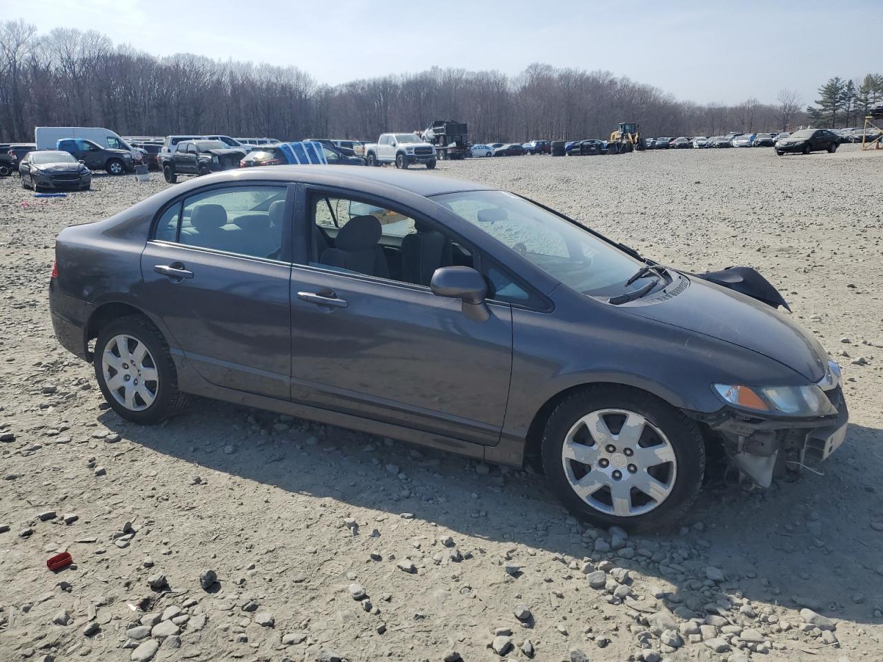 2009 Honda Civic VIN 2HGFA16599H519719 Copart auction photo, front end / side damage thumbnail 4