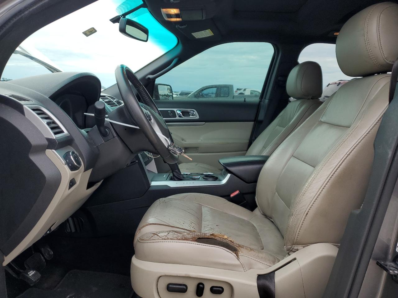 2012 Ford Explorer VIN 1FMHK7D80CGA99173 Copart auction photo, rear end / side damage thumbnail 7