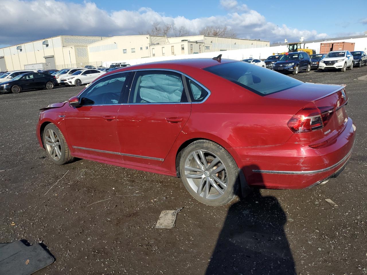 2017 Volkswagen Passat VIN 1VWDT7A30HC035557 Copart auction photo, front end damage thumbnail 2
