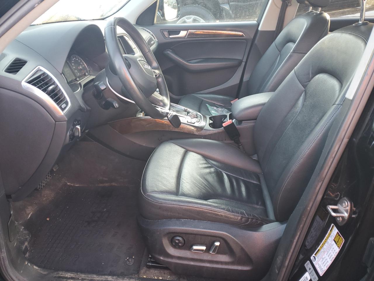 2014 Audi Q5 VIN WA1LFAFP5EA045596 Copart auction photo, side damage thumbnail 7