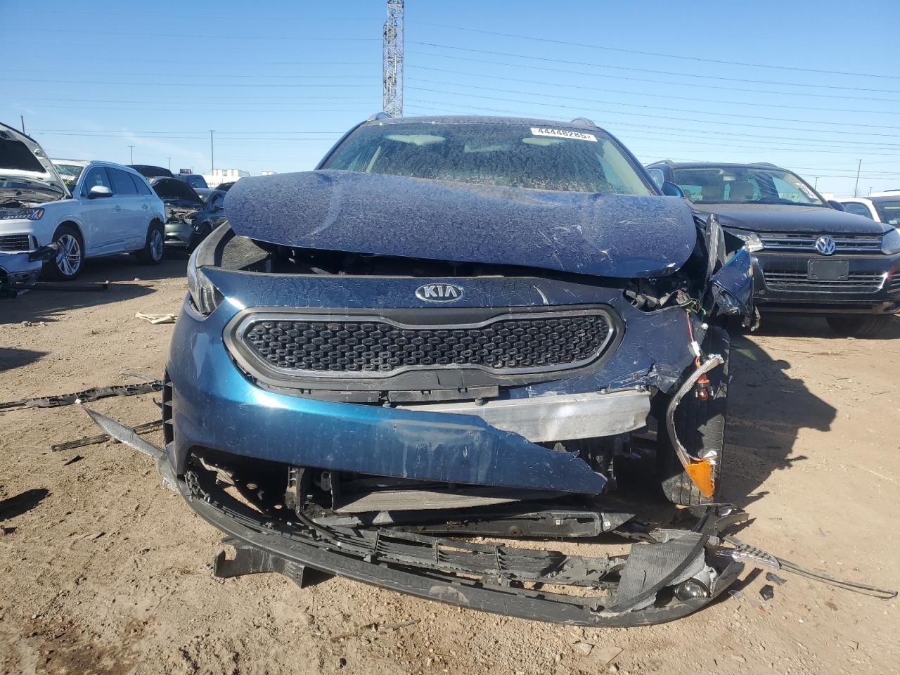 2019 KIA Niro VIN KNDCB3LC2K5340545 Copart auction photo, front end / minor dent/scratches damage thumbnail 5