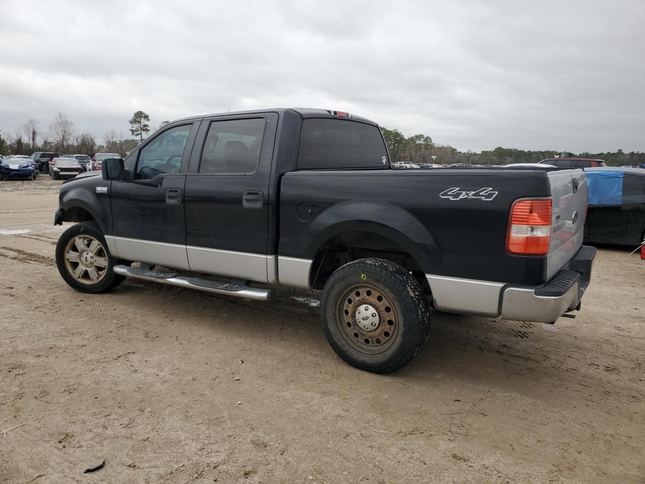 2008 Ford F-150 VIN 1FTRW14W38FA10704 Copart auction photo, front end / minor dent/scratches damage thumbnail 2