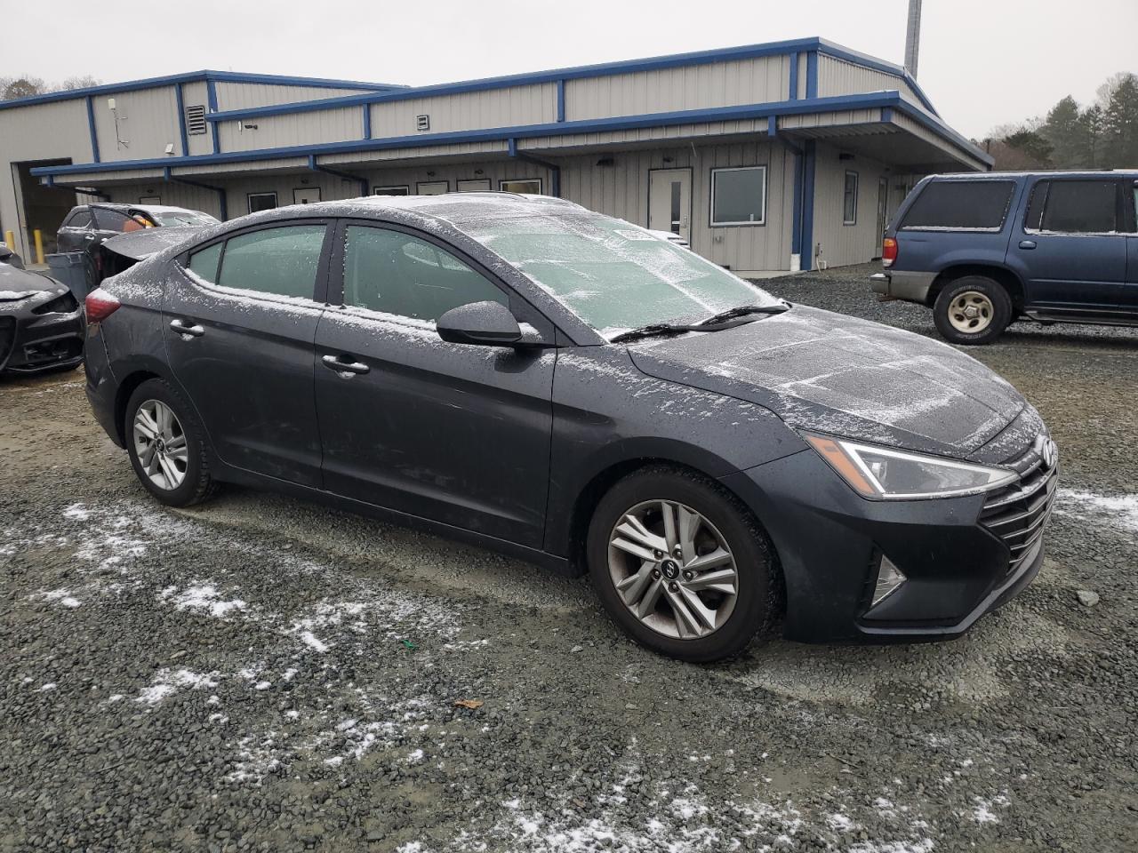 2020 Hyundai Elantra VIN 5NPD84LF9LH625957 Copart auction photo, rear end damage thumbnail 4