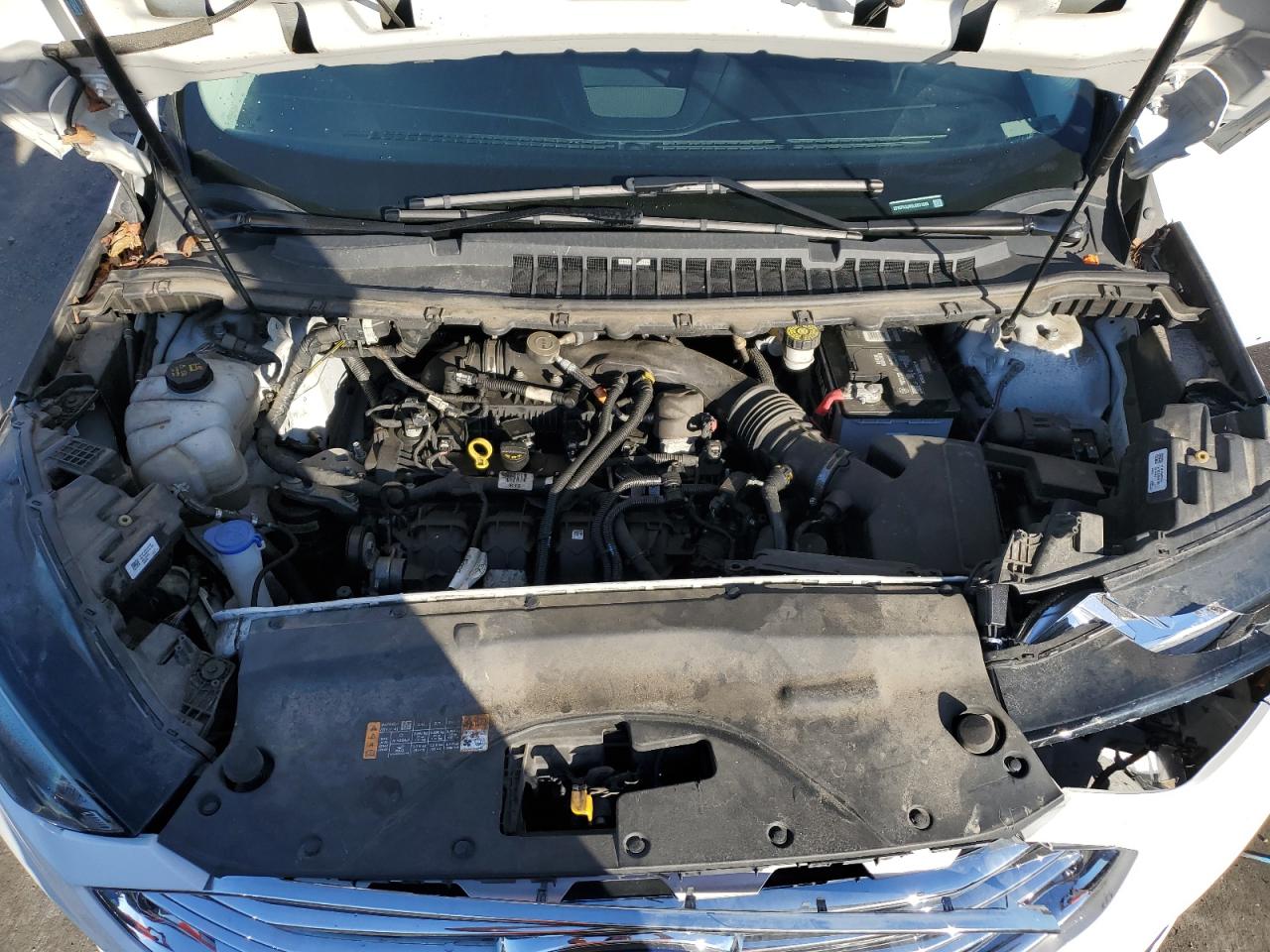 2020 Ford Edge VIN 2FMPK3J99LBB31885 Copart auction photo, front end / side damage thumbnail 12