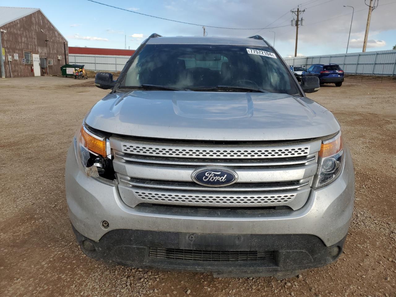 2013 Ford Explorer VIN 1FM5K8D81DGA27277 Copart auction photo, front end / undercarriage damage thumbnail 5