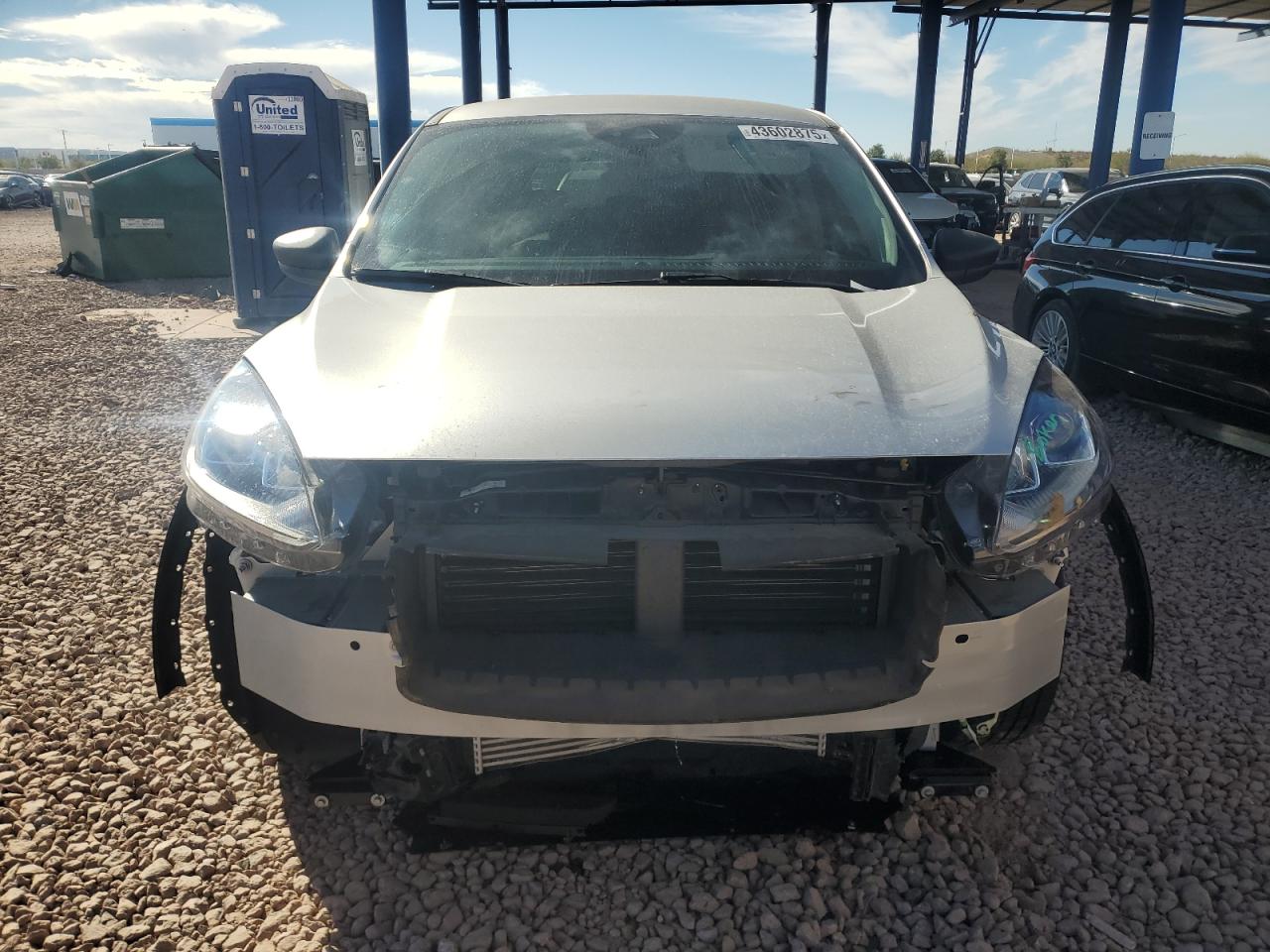 2020 Ford Escape VIN 1FMCU0F60LUA35725 Copart auction photo, front end damage thumbnail 5