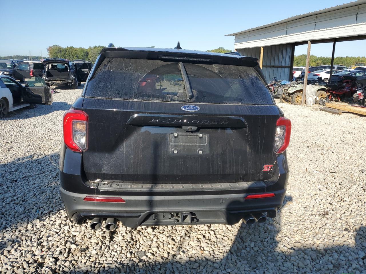 2020 Ford Explorer VIN 1FM5K8GC0LGC41126 Copart auction photo, all over damage thumbnail 6