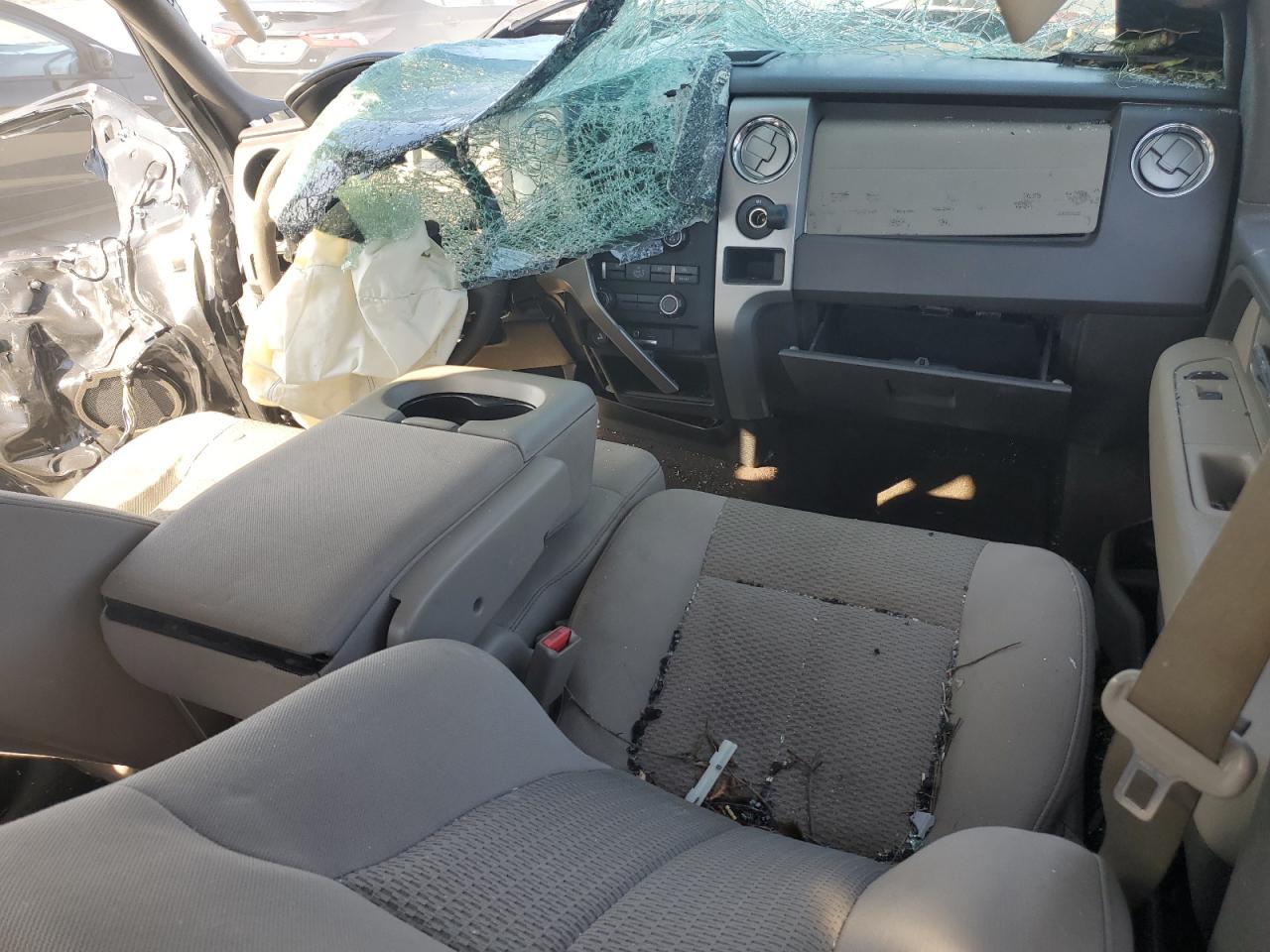 2010 Ford F-150 VIN 1FTEW1C85AKE41494 Copart auction photo, all over damage thumbnail 8