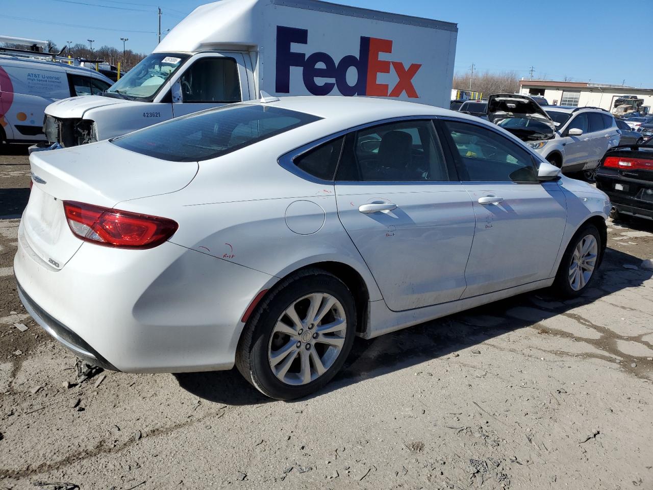 2016 Chrysler 200 VIN 1C3CCCAB4GN182356 Copart auction photo, front end / minor dent/scratches damage thumbnail 3