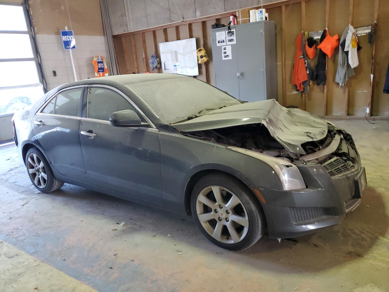 2014 Cadillac ATS VIN 1G6AG5RX6E0172685 Copart auction photo, front end / mechanical damage thumbnail 4