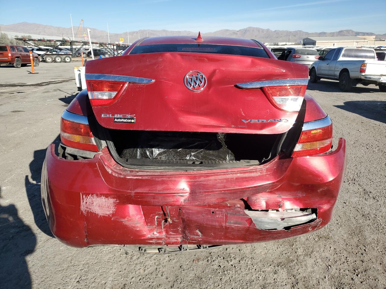 2012 Buick Verano VIN 1G4PP5SK0C4193152 Copart auction photo, rear end damage thumbnail 6