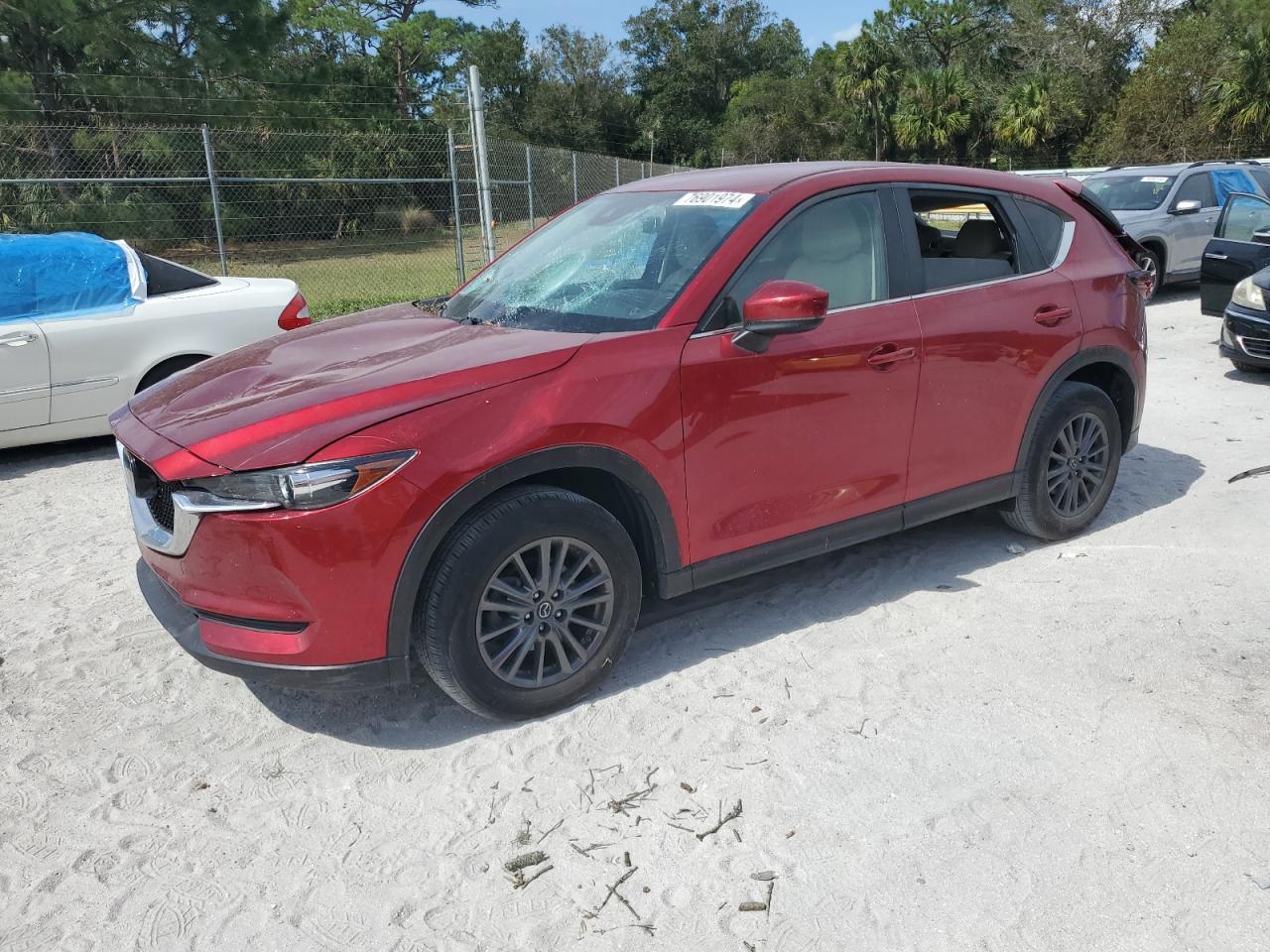2020 Mazda CX-5 VIN JM3KFACM1L0732595