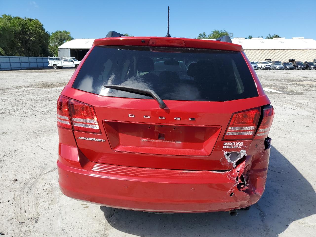 2020 Dodge Journey VIN 3C4PDCAB2LT249198 Copart auction photo, rear end damage thumbnail 6