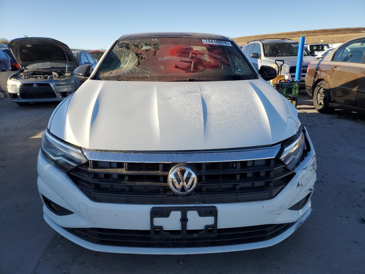 2019 Volkswagen Jetta VIN 3VWC57BU8KM202590 Copart auction photo, front end / minor dent/scratches damage thumbnail 5