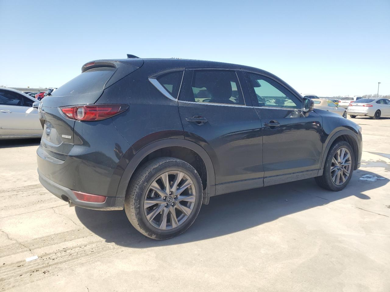 2020 Mazda CX-5 VIN JM3KFADM6L1839165 Copart auction photo, front end / hail damage thumbnail 3