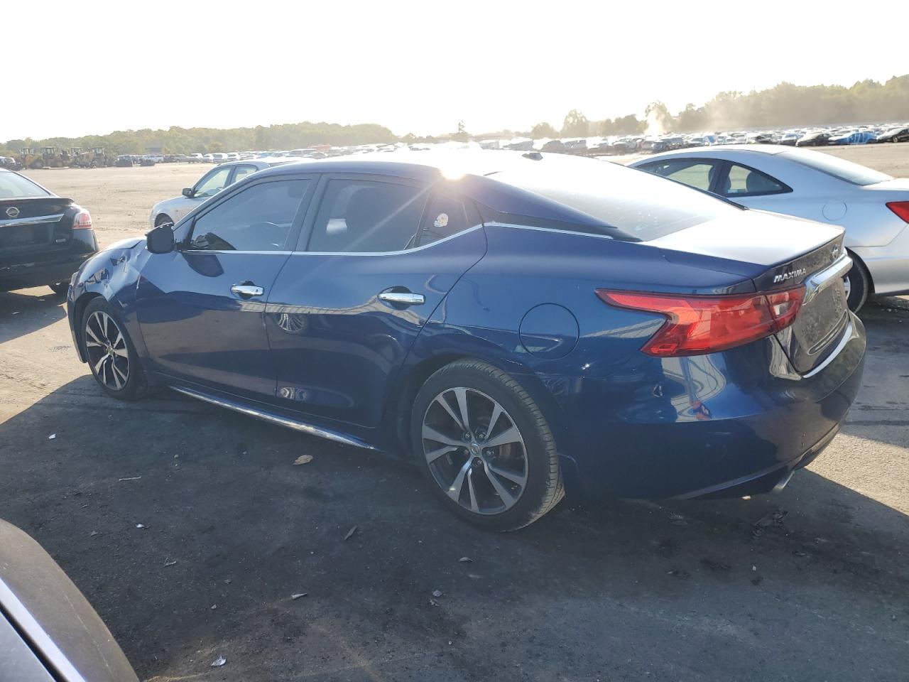 2018 Nissan Maxima VIN 1N4AA6APXJC400895 Copart auction photo, front end / side damage thumbnail 2
