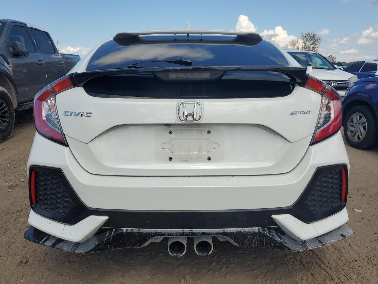 2018 Honda Civic VIN SHHFK7H46JU200421 Copart auction photo, water/flood damage thumbnail 6