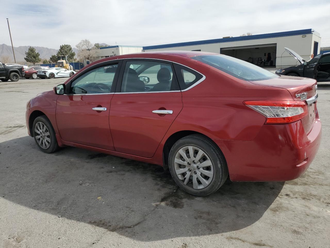 2014 Nissan Sentra VIN 3N1AB7AP9EY330819 Copart auction photo, mechanical / minor dent/scratches damage thumbnail 2