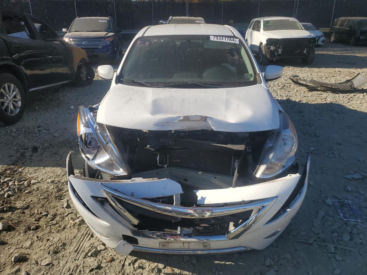 2018 Nissan Versa VIN 3N1CN7AP7JL838715 Copart auction photo, front end damage thumbnail 5