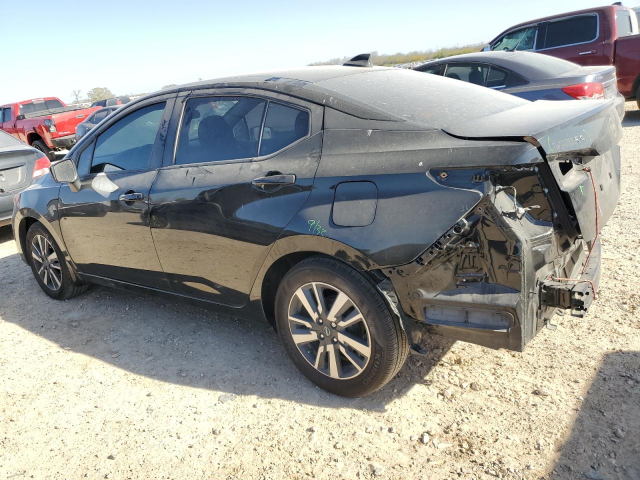 2024 Nissan Versa VIN 3N1CN8EV8RL922780 Copart auction photo, rear end / minor dent/scratches damage thumbnail 2