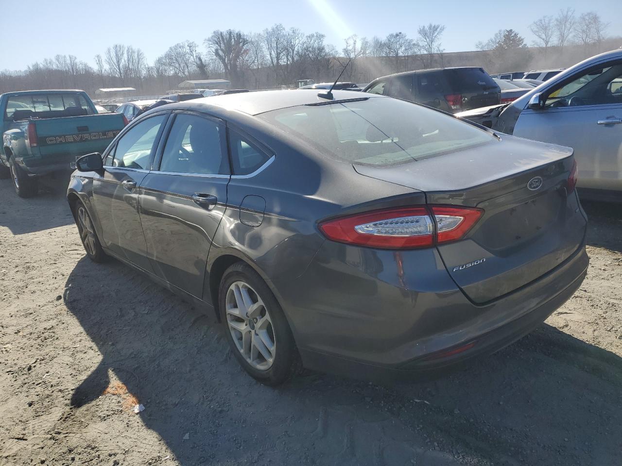 2016 Ford Fusion VIN 3FA6P0H76GR179281 Copart auction photo, front end damage thumbnail 2