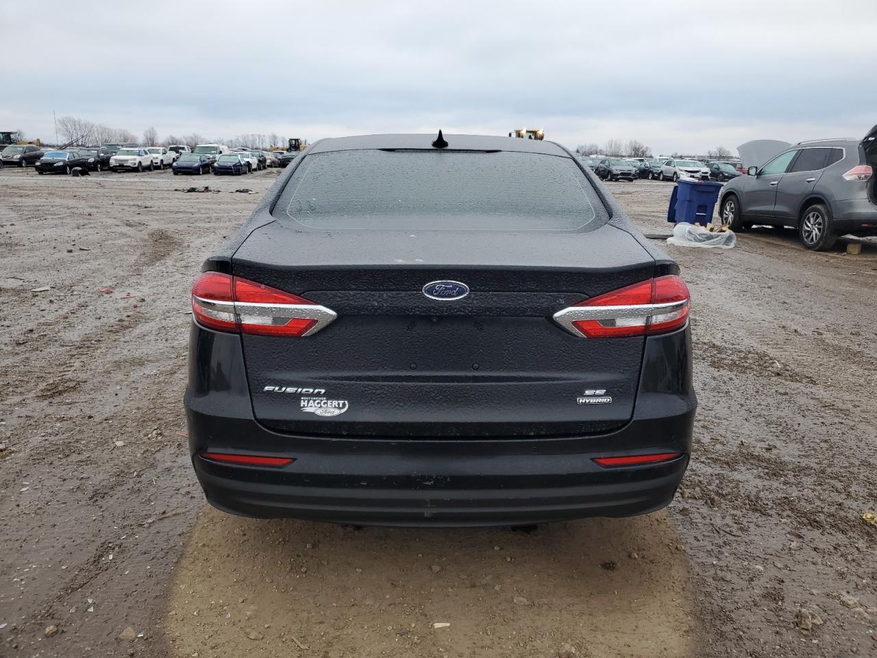 2020 Ford Fusion VIN 3FA6P0LU7LR248177 Copart auction photo, side / front end damage thumbnail 6