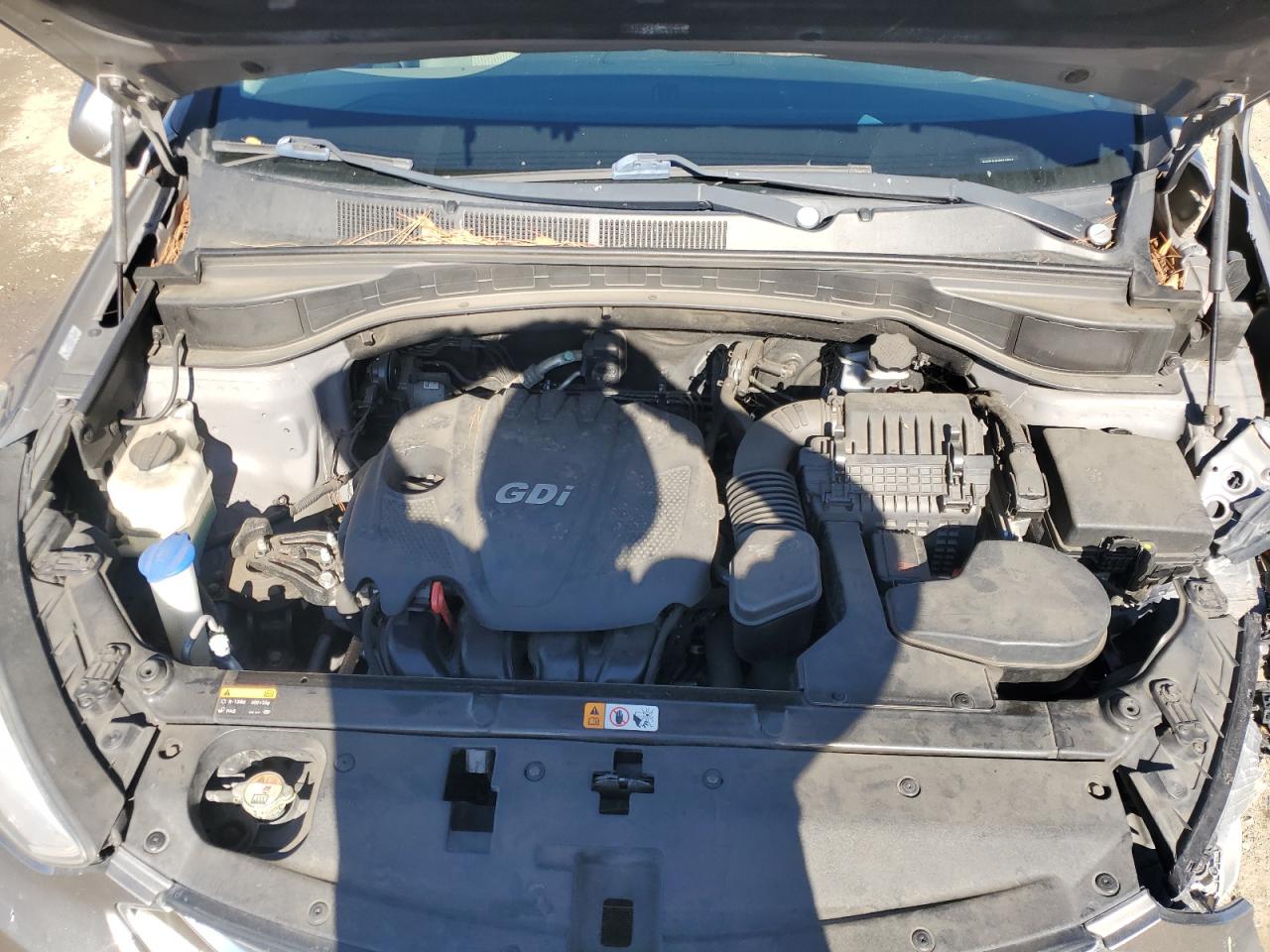 2013 Hyundai Santa Fe VIN 5XYZT3LB0DG113041 Copart auction photo, all over damage thumbnail 11