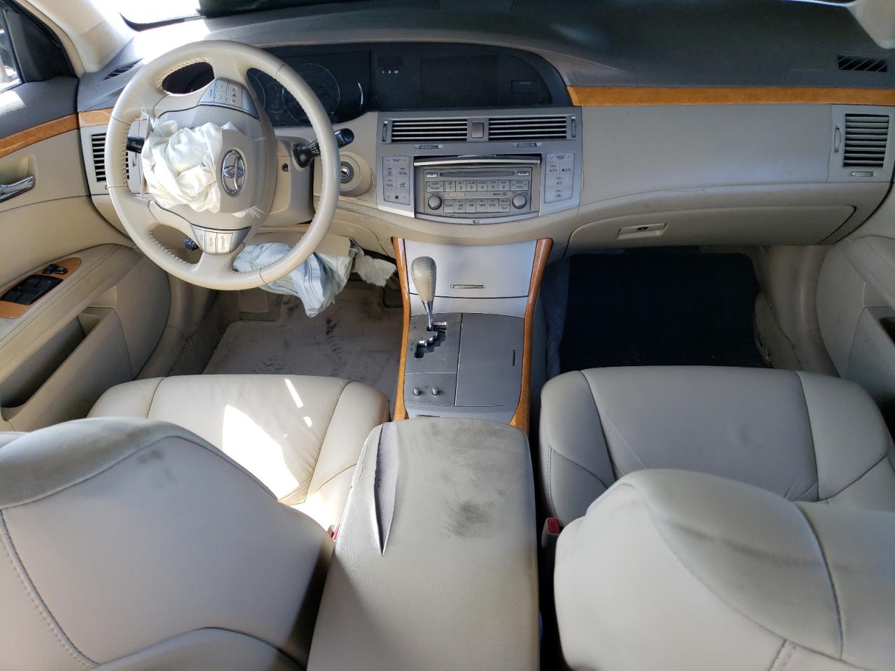 2007 Toyota Avalon VIN 4T1BK36B87U174460 Copart auction photo, front end / side damage thumbnail 8