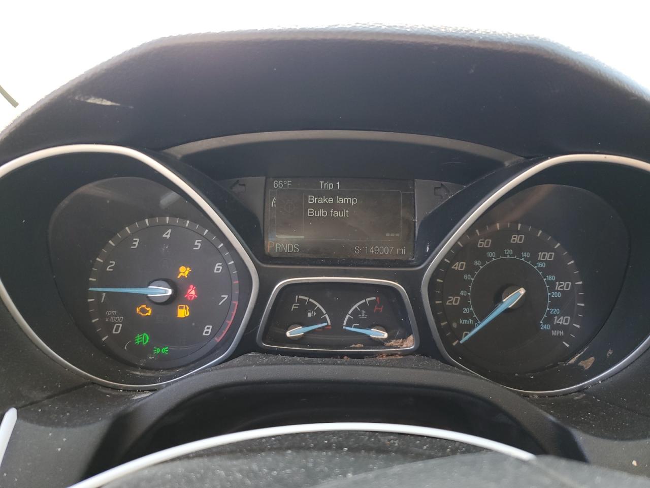 2014 Ford Focus VIN 1FADP3N20EL252805 Copart auction photo, front end / rear end damage thumbnail 9