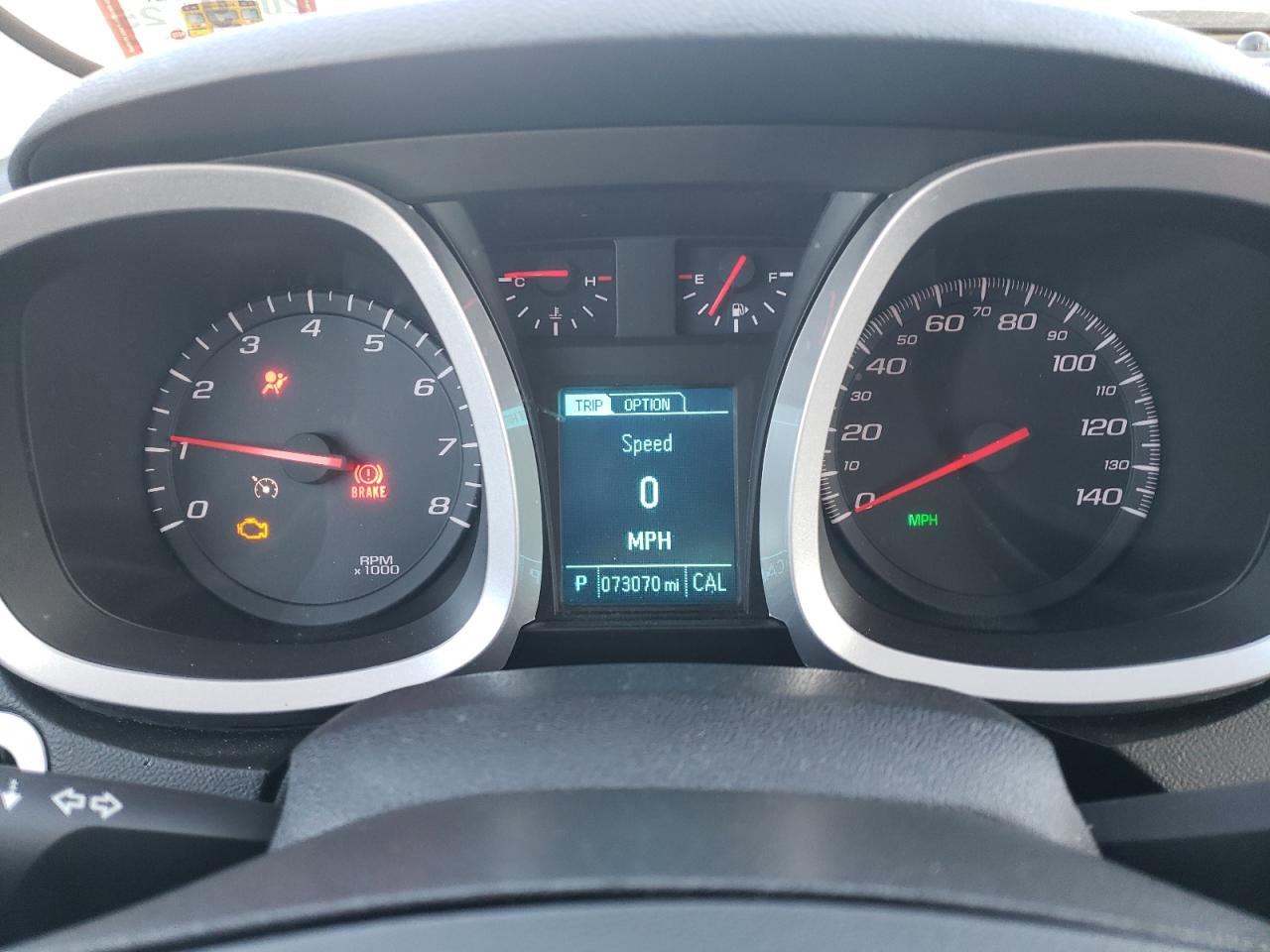 2016 Chevrolet Equinox VIN 2GNFLGE30G6347494 Copart auction photo, front end / frame damage damage thumbnail 9